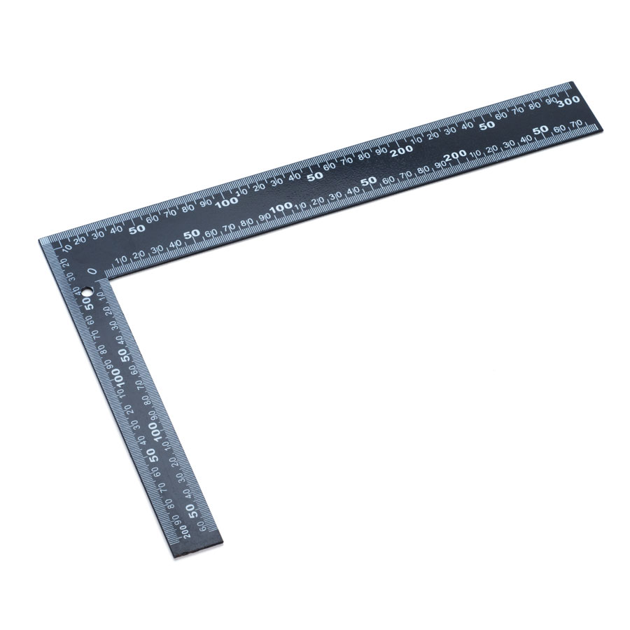 Square Ruler Steel Work Steel Framing Square (Steel Ruler) with hole for hanging