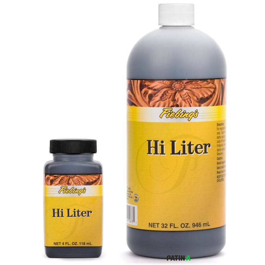 Hi-Liter ist Lederfarbe und Antik-Finish in einem. Sehr leicht anzuwenden - auch für Anfänger geeignet. Für alle Punzierungen.