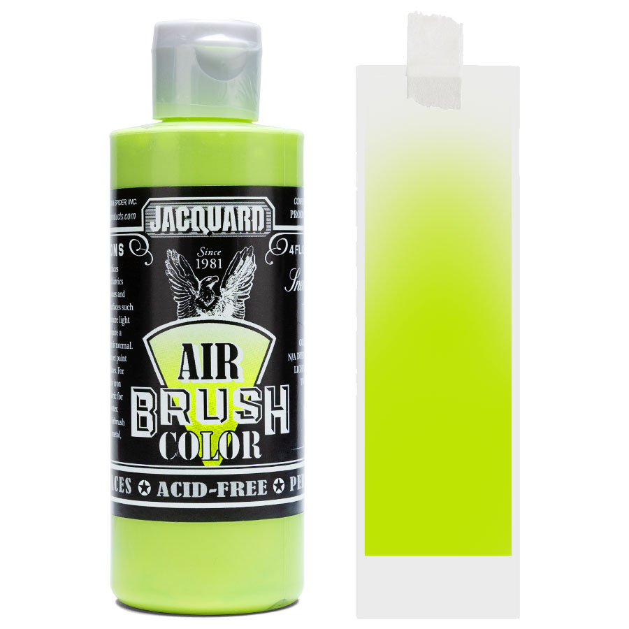 Jacquard Airbrush Sneaker Opaque 450 Volt Flasche Jacquard Airbrush Color Sneaker Opaque 450 Volt mit Farbmuster
