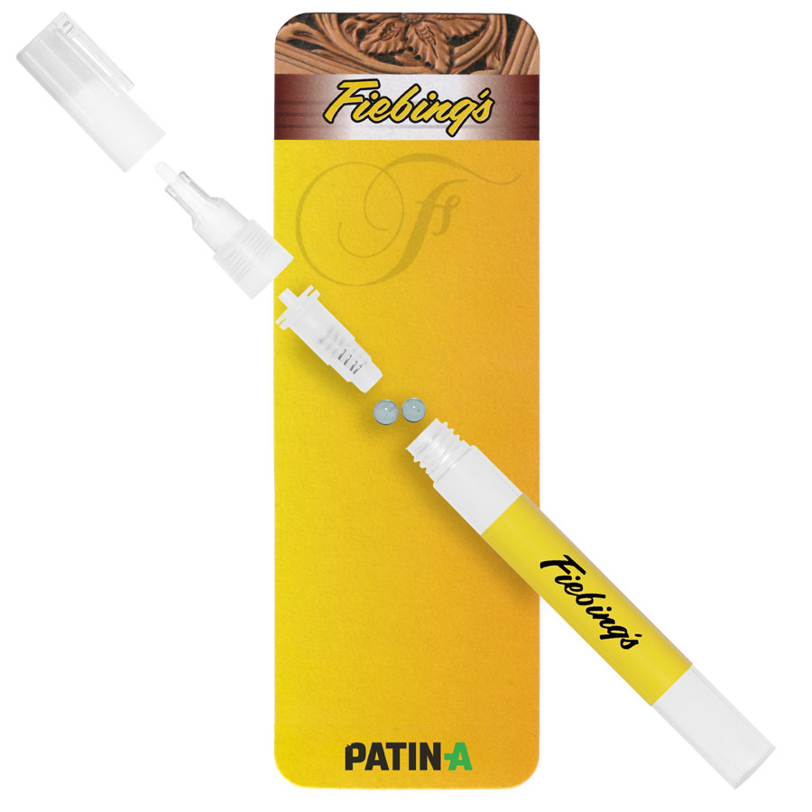 Les Fiebing’s Refillable Dye Marker (feutres rechargeables) de 3 mm et 10 mm sont parfaits pour tous les travaux sur le cuir.