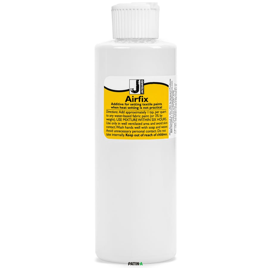 Jacquard Airfix ist ein unglaublich gutes Fixativ, welches die Farbe an der Luft fixiert
