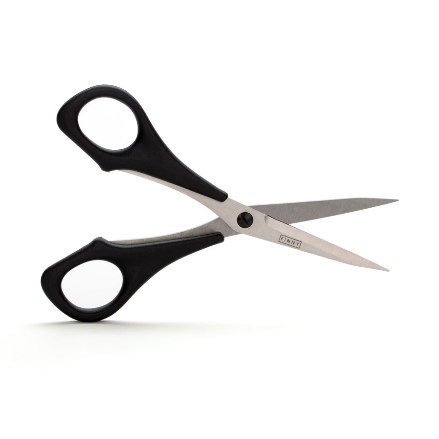 FINNY Linkshandschere 13 cm FINNY Stickschere 13 cm für Linkshänder
