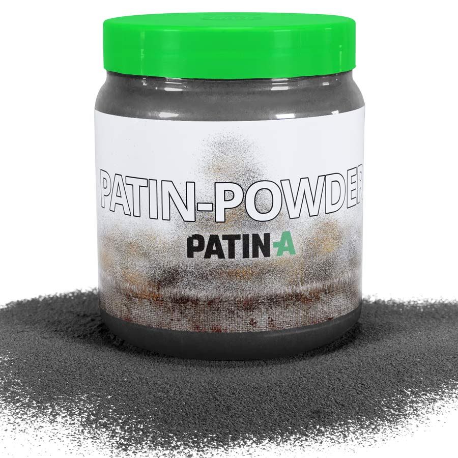 Patin Powder Dark Grey Patin Powder gris foncé, une poudre spéciale pour le patinage de costumes dans un récipient de 500 ml