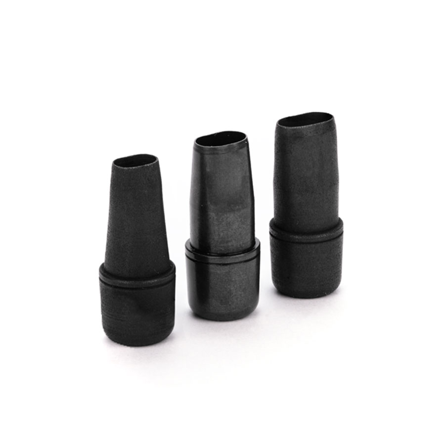 Emporte-pièces ovales lot de 3 Trois emporte-pièces ovales Selzer noirs