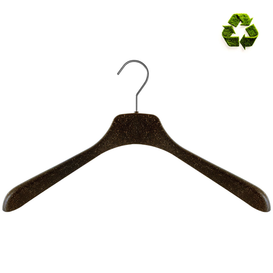 Die Jacken- bzw. Mantelkleiderbügel mit einer Breite von 45cm sind ideal für Herren-Jacken, Sakkos, Pullover, Mäntel und alle größeren Kleidungsstücke.