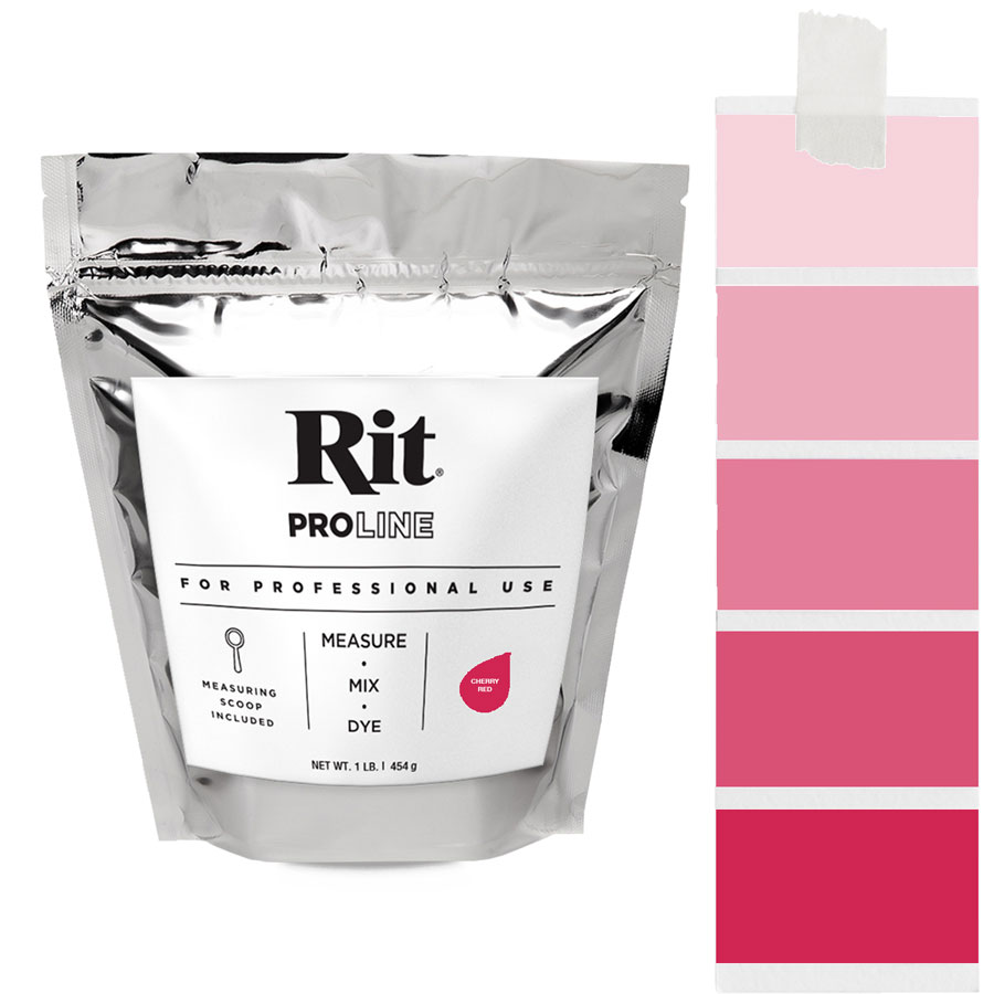 Rit ProLine teinture textile universelle 450g Rit-Dye Cherry Red Rouge cerise