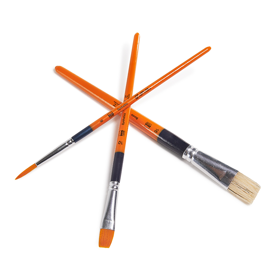 Kreul Universalpinsel 3er Set Kreul Universalpinsel 3er Set mit Synthetik- und Borstenpinsel