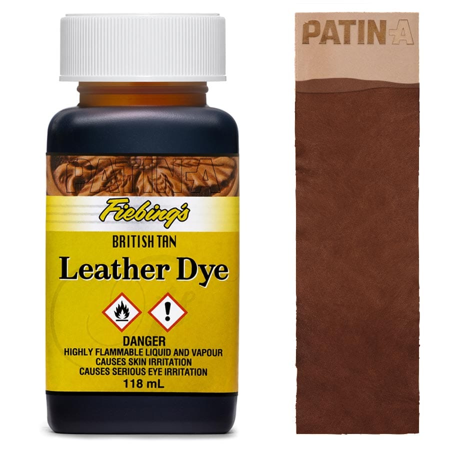 Fiebing's Leather Dye ist eine durchdringende, hochwertige und die weltweit bekannteste Lederfarbe auf Alkoholbasis