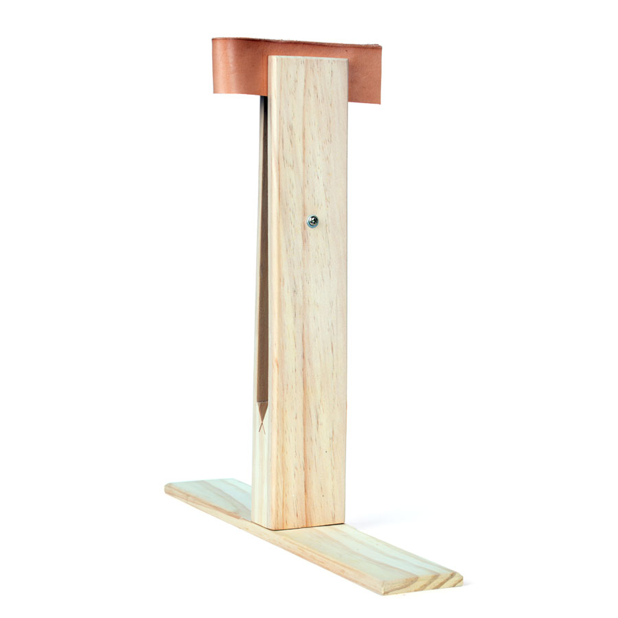 Nähpony Standard Nähpony Nähkloben Standard aus hellem Holz