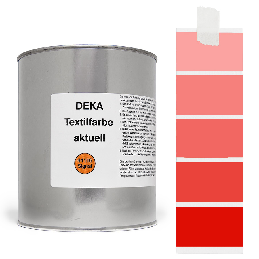 DEKA aktuell Signal 500 g Dose DEKA aktuell Textilfarbe Signal 500 g mit Farbverlauf