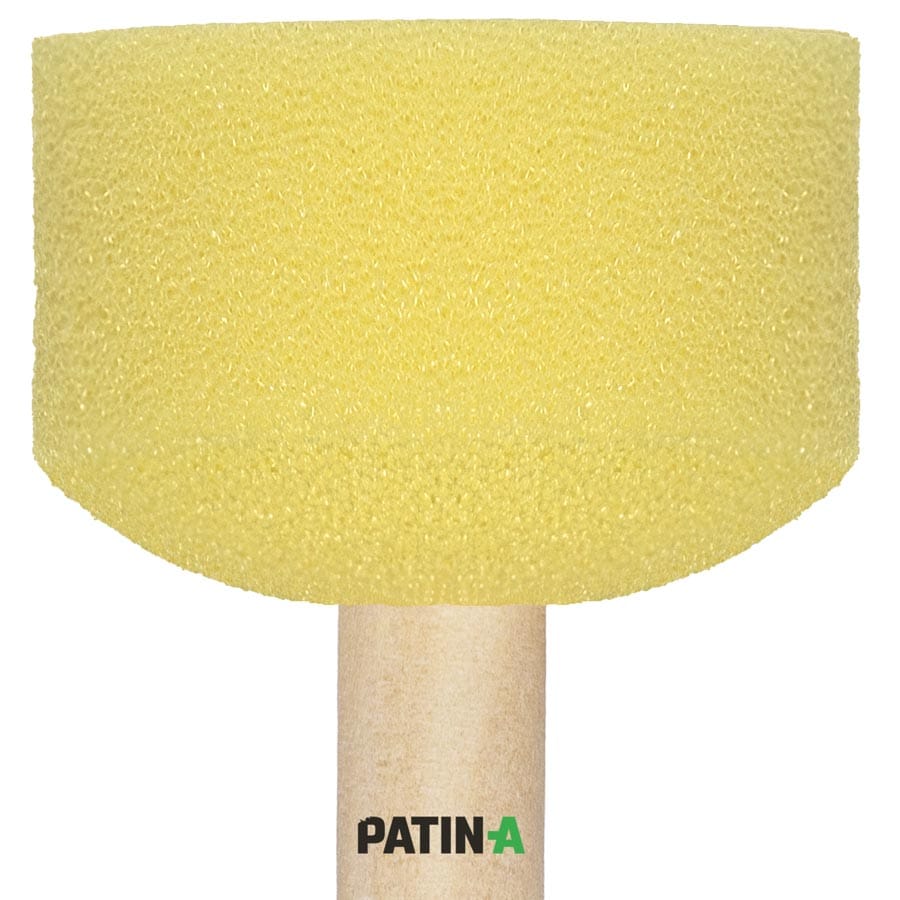 Ein 4er-Set Schaumstoff-Stupfpinsel mit verschiedenen Durchmessern. Perfekt zum Patinieren, Schablonieren oder Tupftechniken