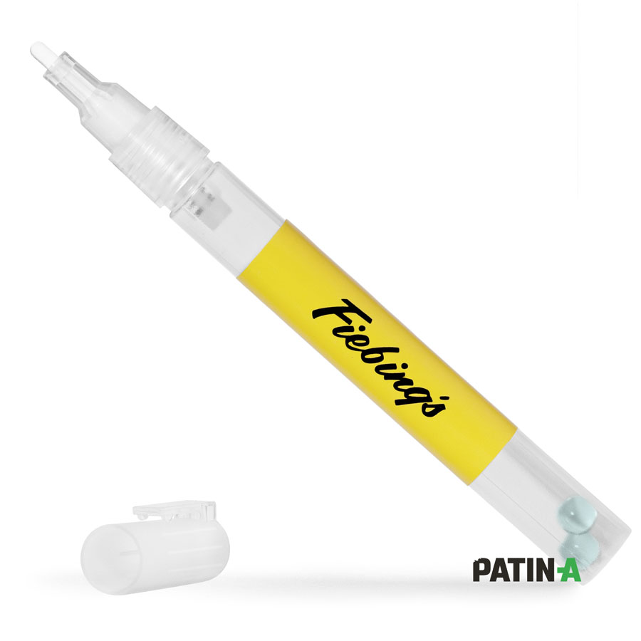 Les Fiebing’s Refillable Dye Marker (feutres rechargeables) de 3 mm et 10 mm sont parfaits pour tous les travaux sur le cuir.