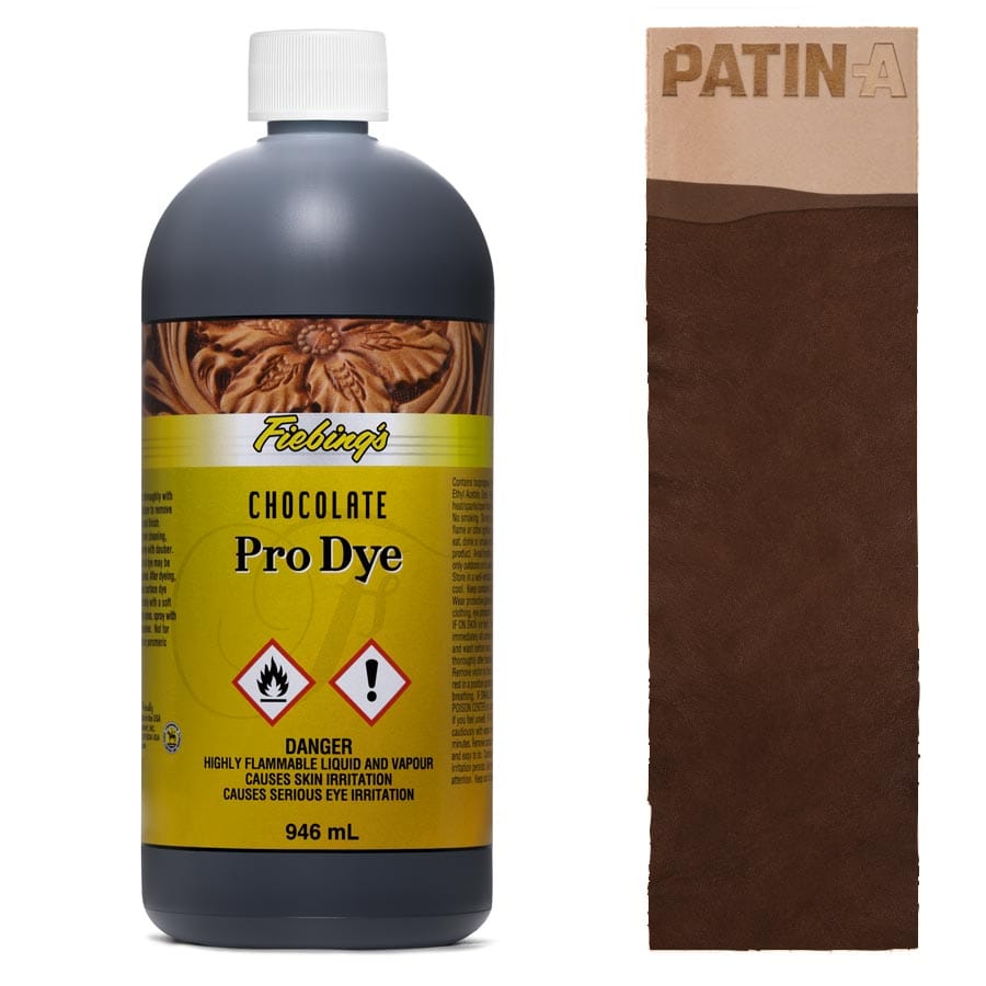 Fiebing’s Pro Dye Lederfarbe ist auf Öl- und Alkoholbasis und gilt in Fachkreisen als beste und hochwertigste Lederfarbe auf dem Markt.