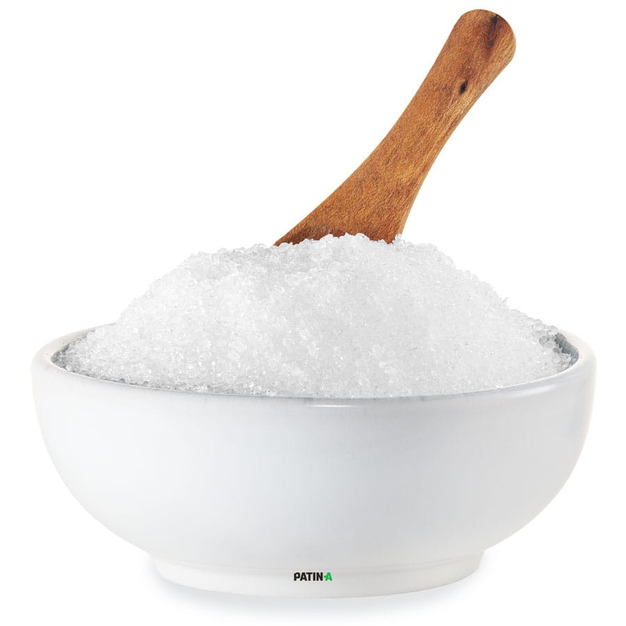 PATIN-A citric acid (powder) consists of 100% pure citric acid powder and is the perfect choice for textile dyeing, household cleaning and water softening.