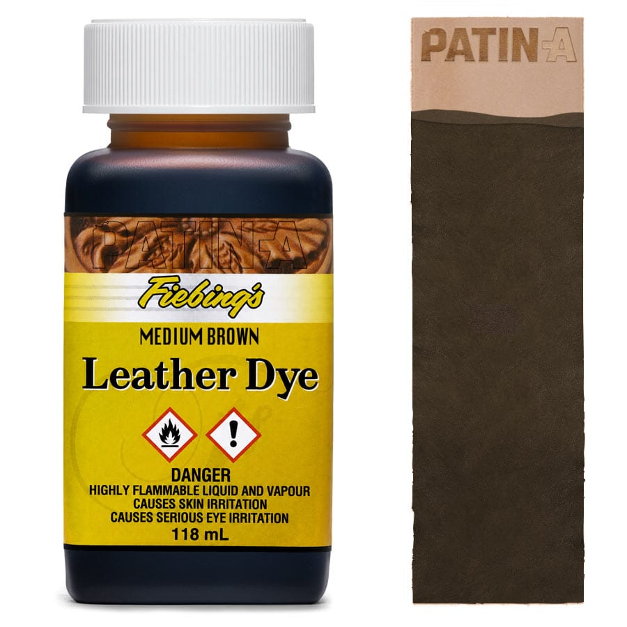 Fiebing's Leather Dye ist eine durchdringende, hochwertige und die weltweit bekannteste Lederfarbe auf Alkoholbasis