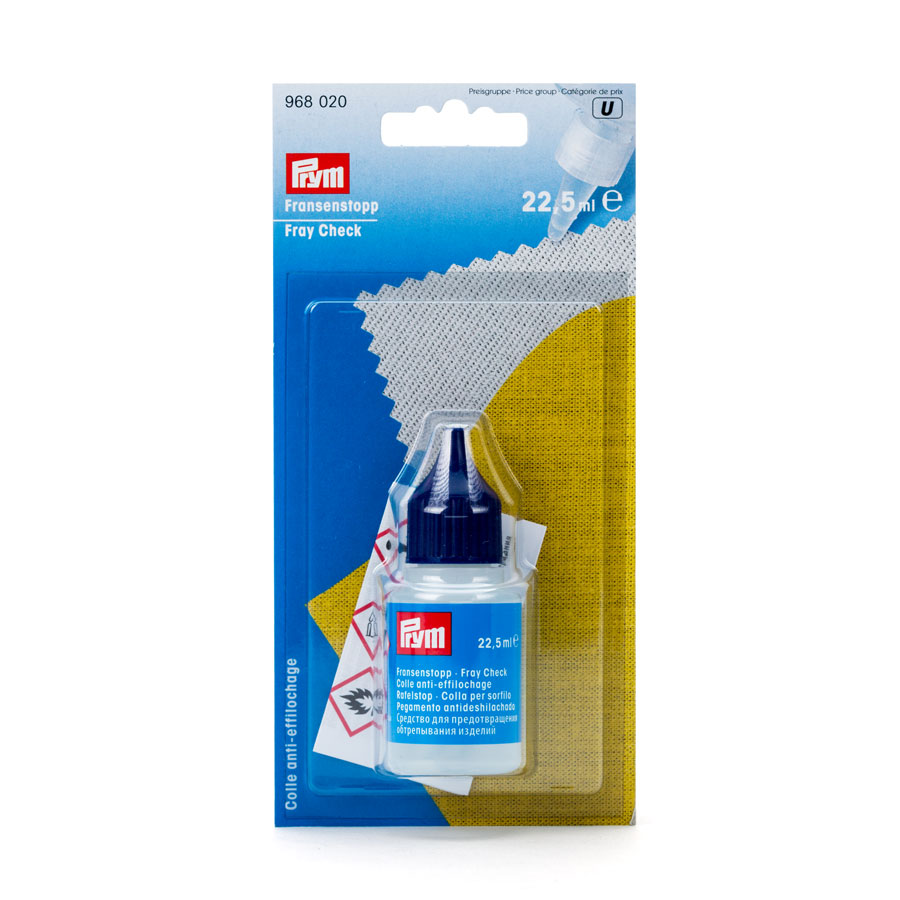 Fray Check anti-effilochage Anti-effilochage Prym Fray Check sous blister