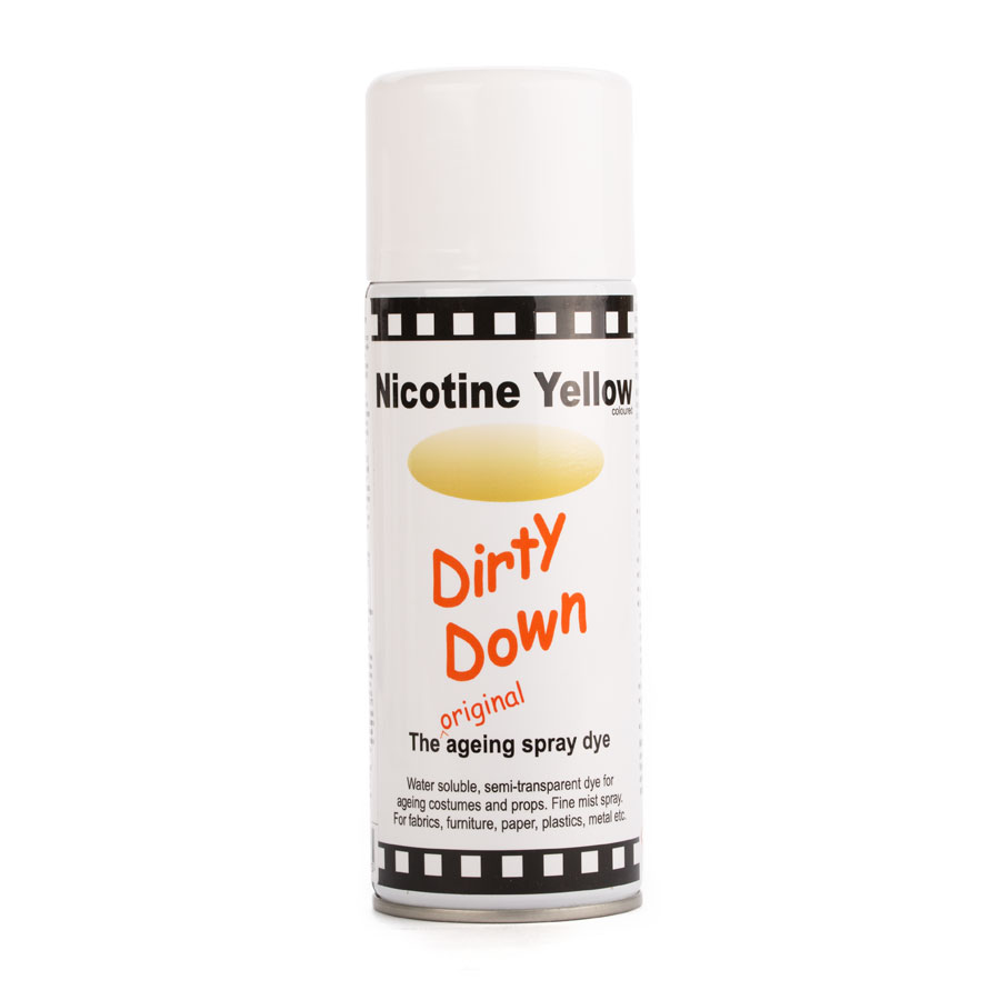 Dirty Down nicotine 400 ml Bombe Dirty Down Spray Nicotine Yellow 400 ml