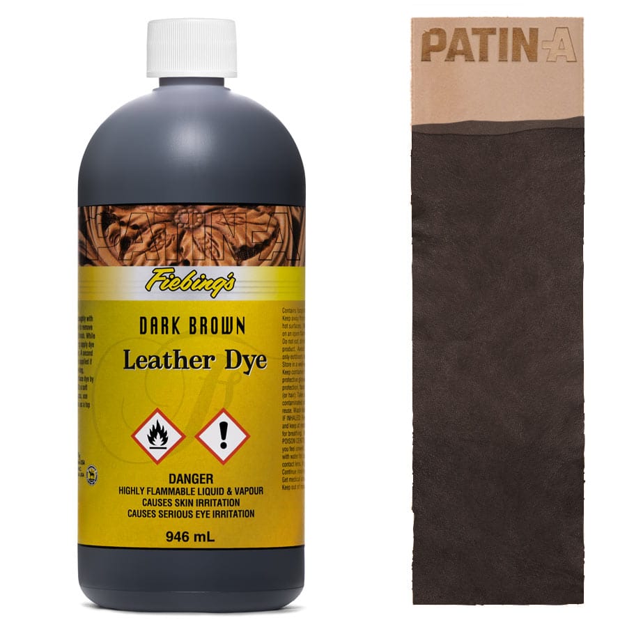 Fiebing's Leather Dye ist eine durchdringende, hochwertige und die weltweit bekannteste Lederfarbe auf Alkoholbasis