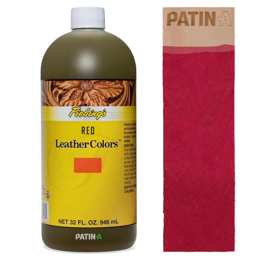 Fiebing's Leather Colors is a non-flammable, non-toxic, deep-penetrating, water-based leather dye. This means that even children can dye leather with this non-toxic dye without any concerns.