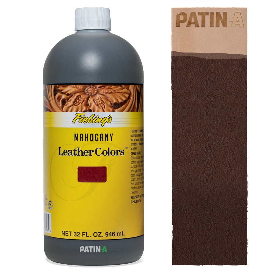 Fiebing's Leather Colors is a non-flammable, non-toxic, deep-penetrating, water-based leather dye. This means that even children can dye leather with this non-toxic dye without any concerns.