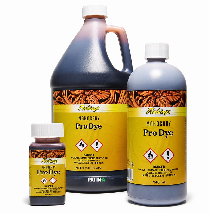 Fiebing’s Pro Dye teinture cuir est à base d'huile et d'alcool et est considérée par les spécialistes comme la meilleure teinture pour cuir et la plus haut de gamme du marché.