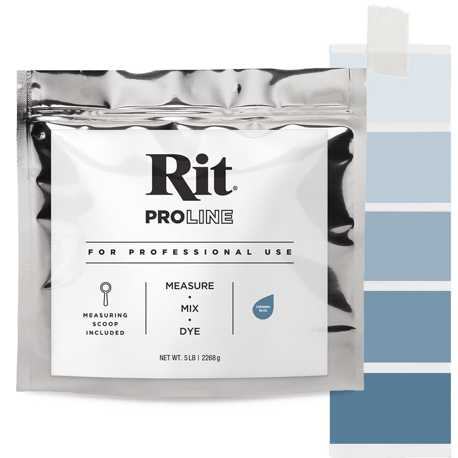 Rit ProLine Evening Blue 2267 g Beutel Rit ProLine Universal-Textilfarbe Evening Blue 2267 g mit Farbverlauf
