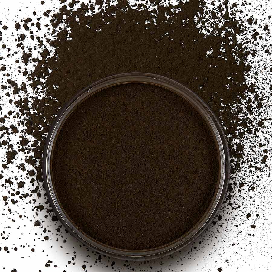 Patin-Powder-Patinierpuder Dunkelbraun Patin-Powder-Patinierpuder Dunkelbraun, der Filmstaub Spezial-Puder zur Kostümpatinierung, um Perfekte Farben für Kostüme & Requisiten zu erreichen.