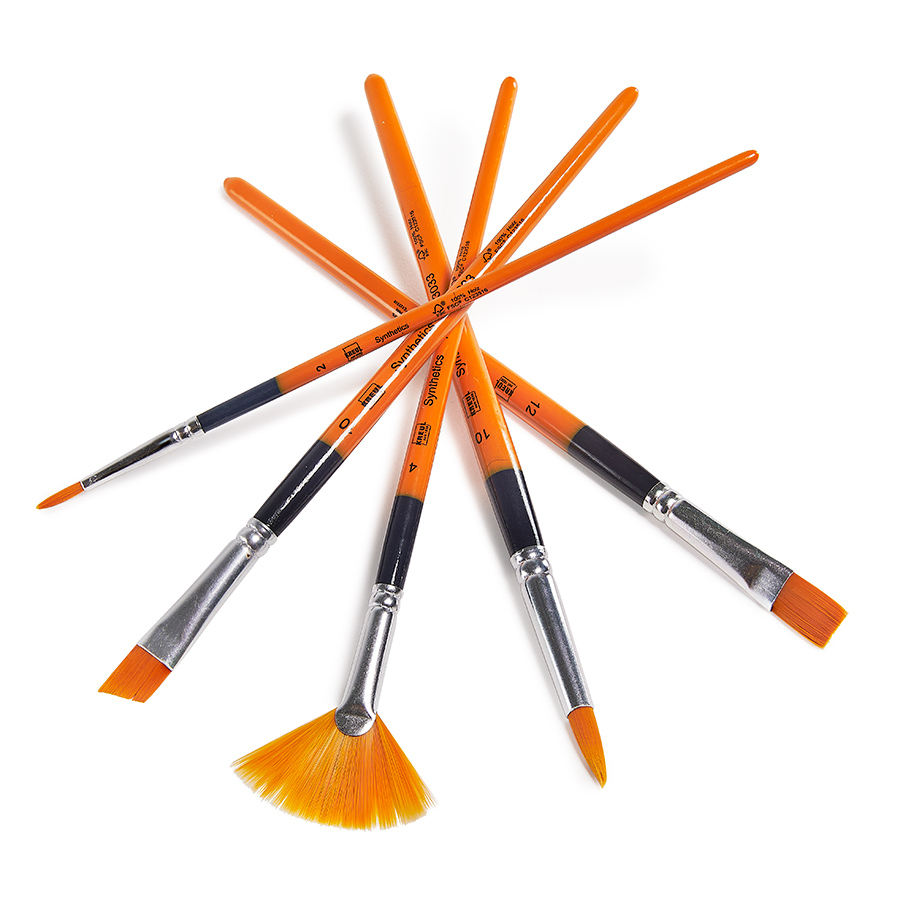 Kreul Synthetics Spezial 5er Set sternförmig angeordnet Kreul Universalpinsel Synthetics Spezial 5er Set, sternförmig angeordnet