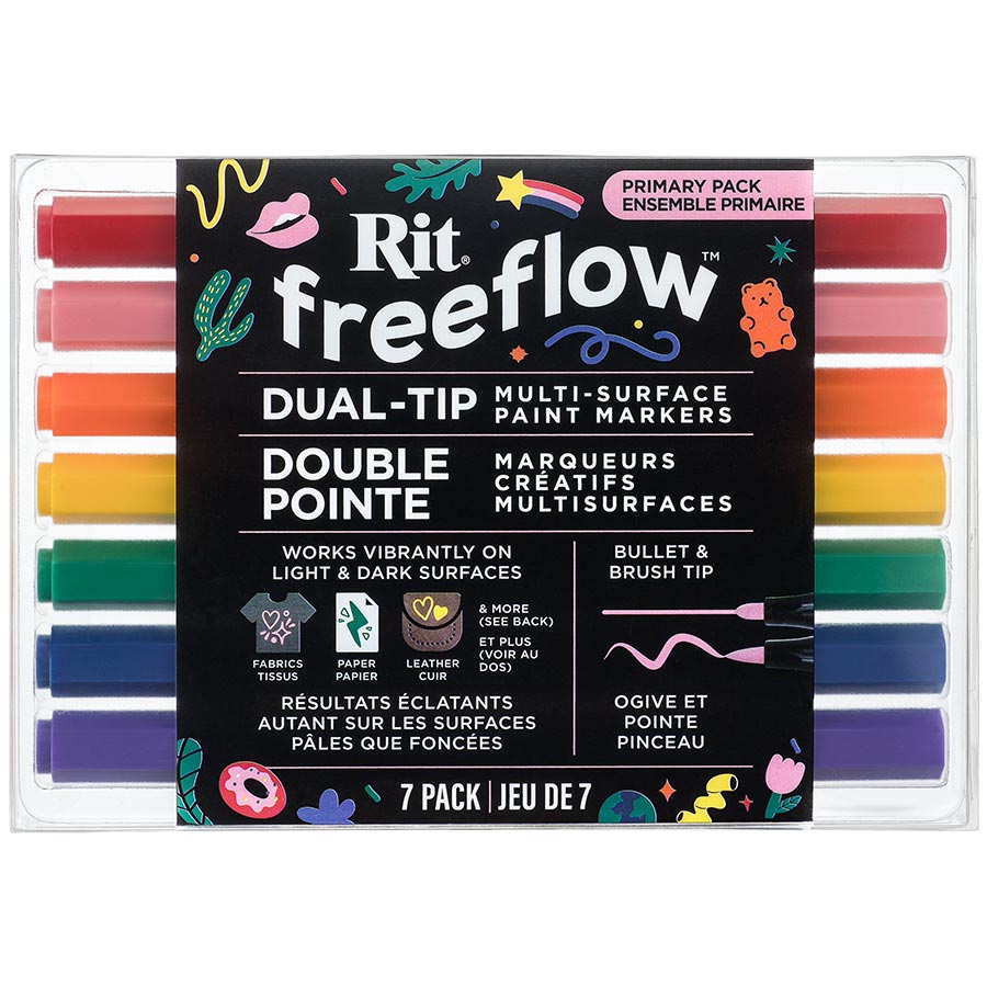 Freeflow Marker Vorderseite - Primary - Textile Marker