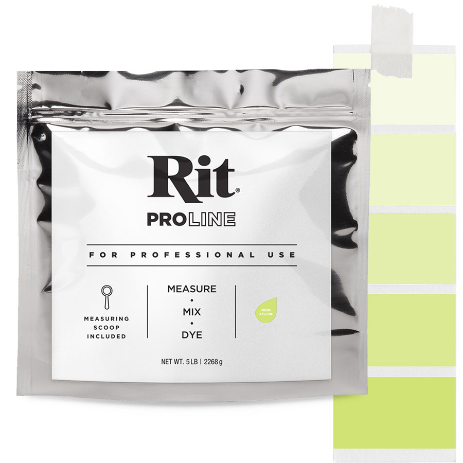Rit ProLine Universal Textilfarbe 2267g Rit-Dye Neon Yellow