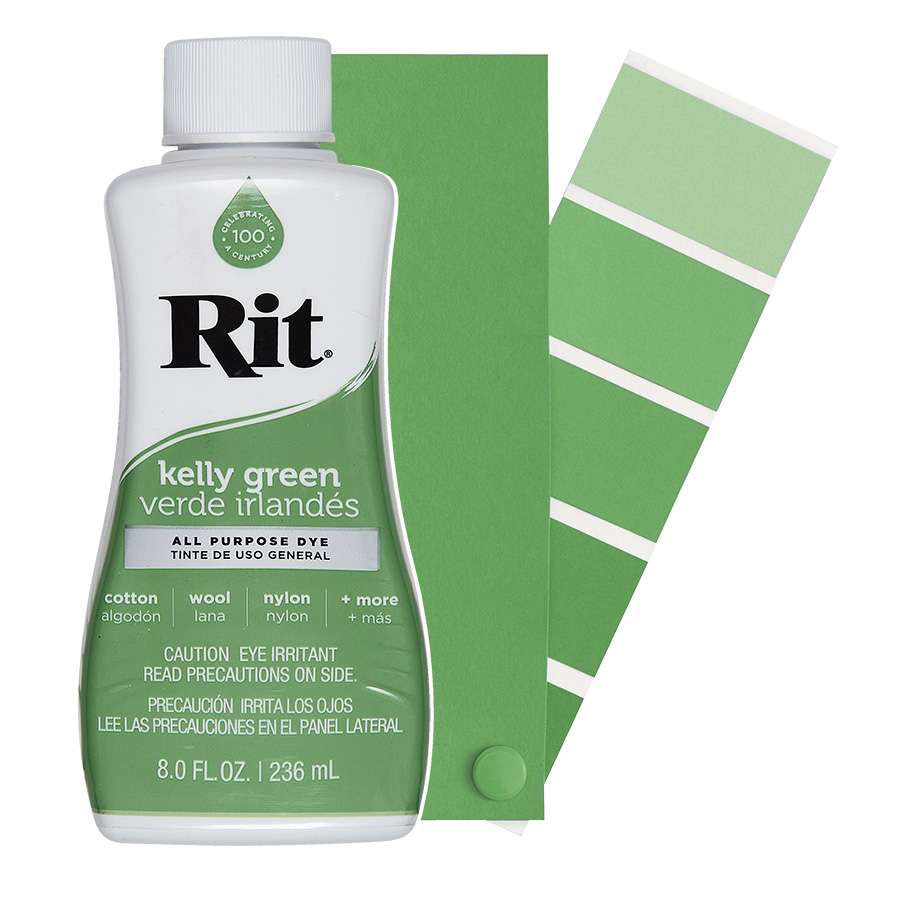 Rit All-Purpose Dye Kelly Green 236 ml Flasche Rit All-Purpose Dye flüssig Kelly Green 236 ml mit Farbverlauf