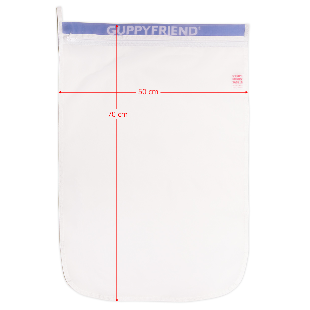 Großer GUPPYFRIEND Waschbeutel, schützt Textilien und die Meere, waschen mit Umweltschutz, Keine Mikroplastikverschmutzung, Meerverschmutzung, Wasserverschmutzung, Wäscheschutz, Maschinenwäsche, Wäschenetz, feine Textilien waschen, empfindliche Textilien