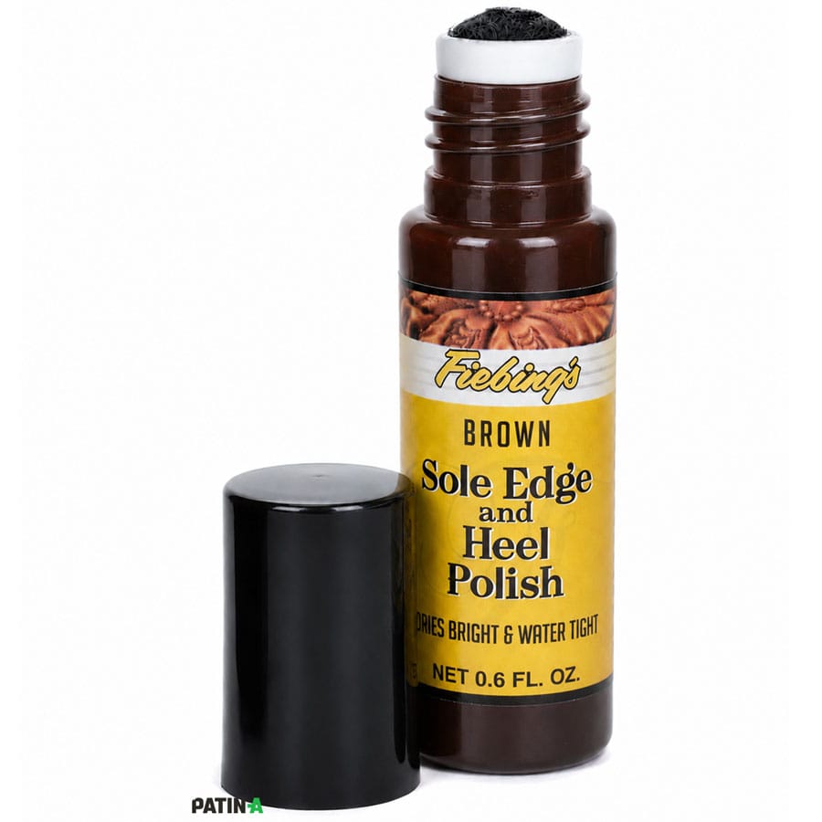 Fiebing's Sole Edge & Heel Polish makes heels and sole edges look like new again in no time