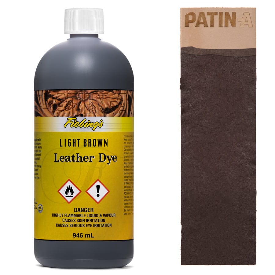 Fiebing's Leather Dye ist eine durchdringende, hochwertige und die weltweit bekannteste Lederfarbe auf Alkoholbasis