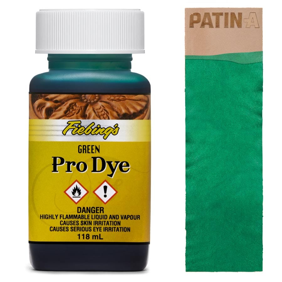 Fiebing’s Pro Dye Lederfarbe ist auf Öl- und Alkoholbasis und gilt in Fachkreisen als beste und hochwertigste Lederfarbe auf dem Markt.