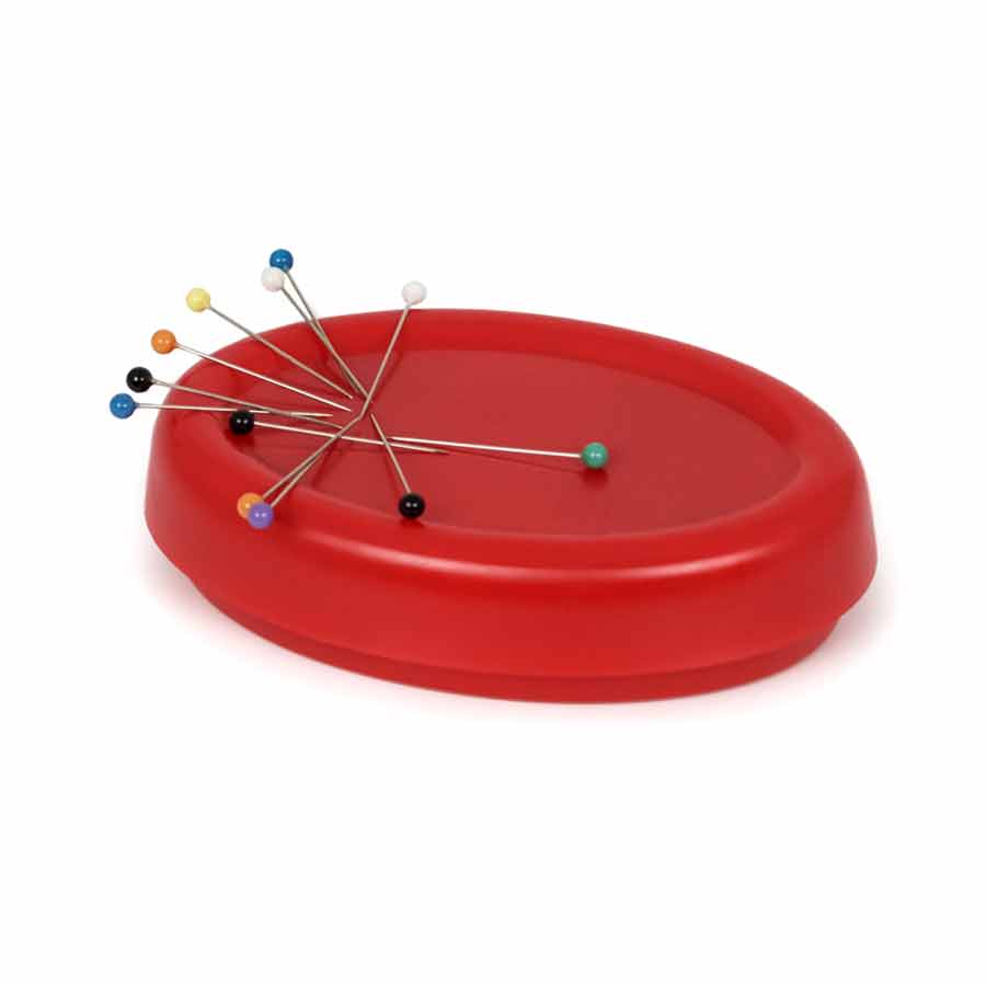 Magnetisches Nadelkissen Magnetisches Nadelkissen mit bunten Stecknadeln