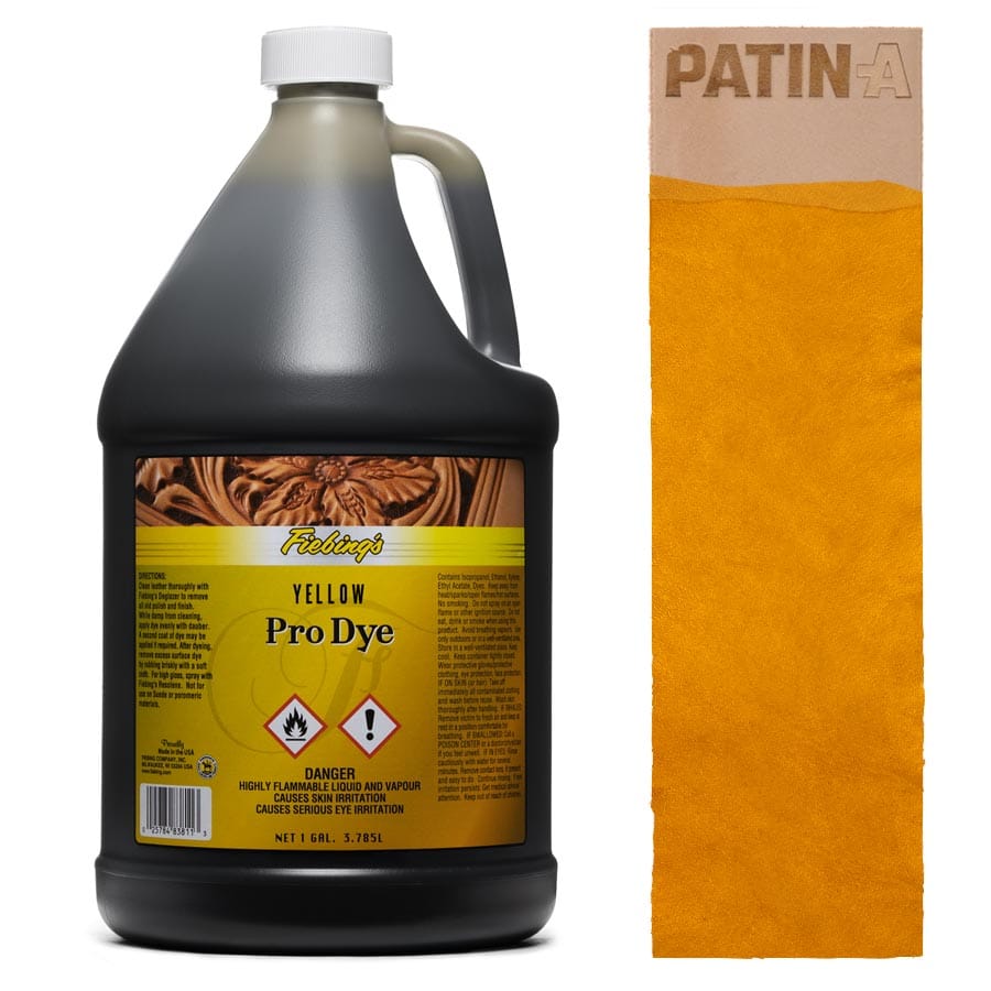 Fiebing’s Pro Dye Lederfarbe ist auf Öl- und Alkoholbasis und gilt in Fachkreisen als beste und hochwertigste Lederfarbe auf dem Markt.