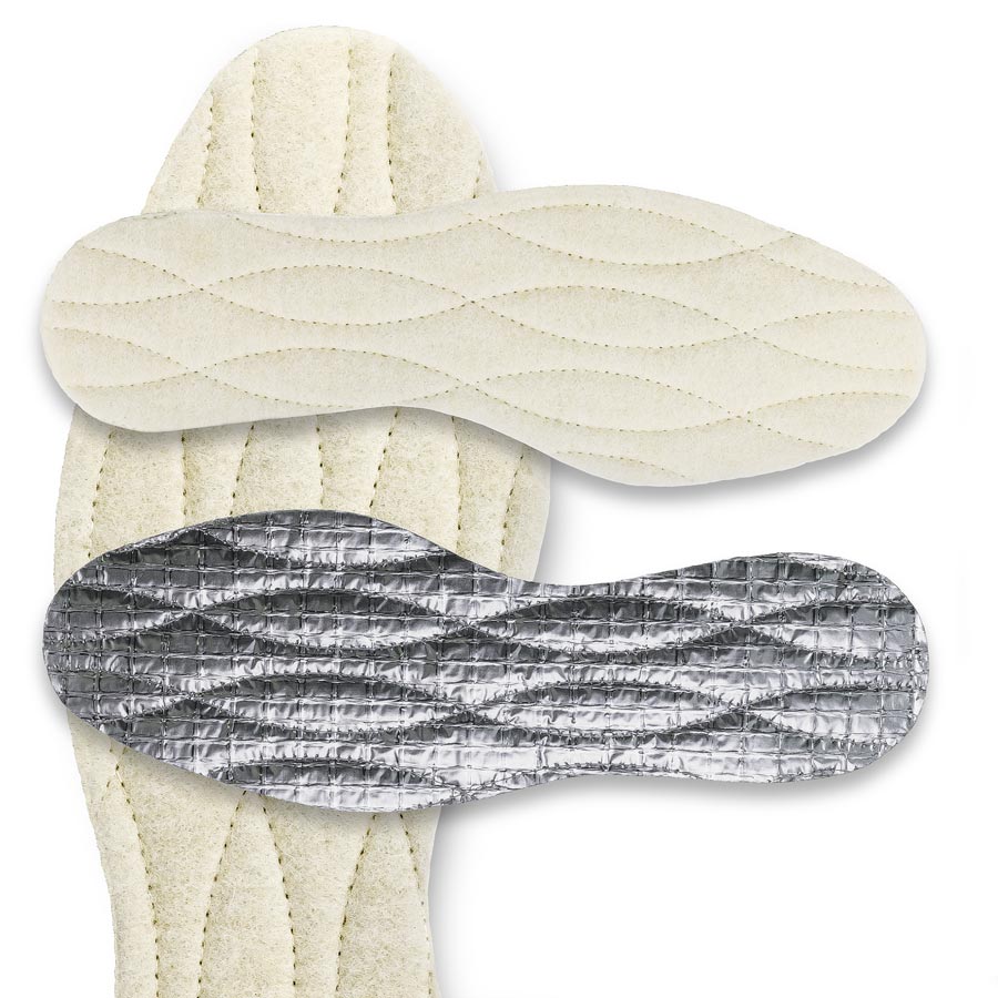 AluTherm Sohle mit Wolle JOMA JOMA AluTherm Einlegesohle mit Wolloberseite und Aluminiumschicht