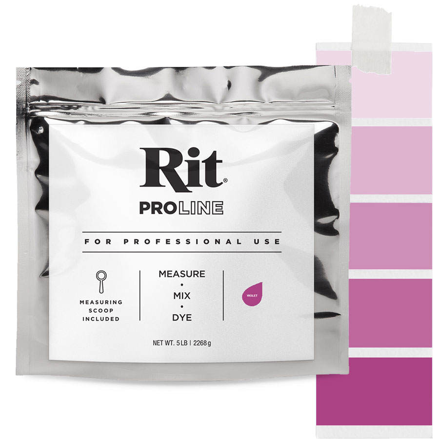 Rit ProLine Violet 2267 g Beutel Rit ProLine Universal-Textilfarbe Violet 2267 g mit Farbverlauf