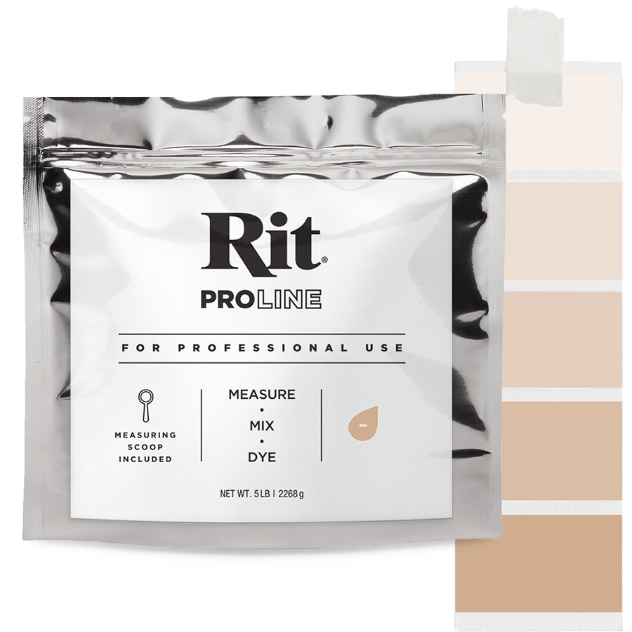 Rit ProLine Tan 2267 g Beutel Rit ProLine Universal-Textilfarbe Tan 2267 g mit Farbverlauf