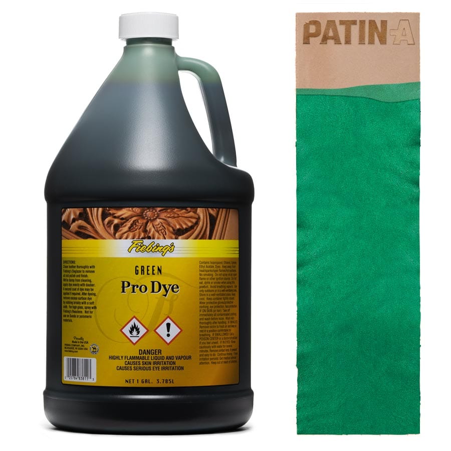 Fiebing’s Pro Dye Lederfarbe ist auf Öl- und Alkoholbasis und gilt in Fachkreisen als beste und hochwertigste Lederfarbe auf dem Markt.