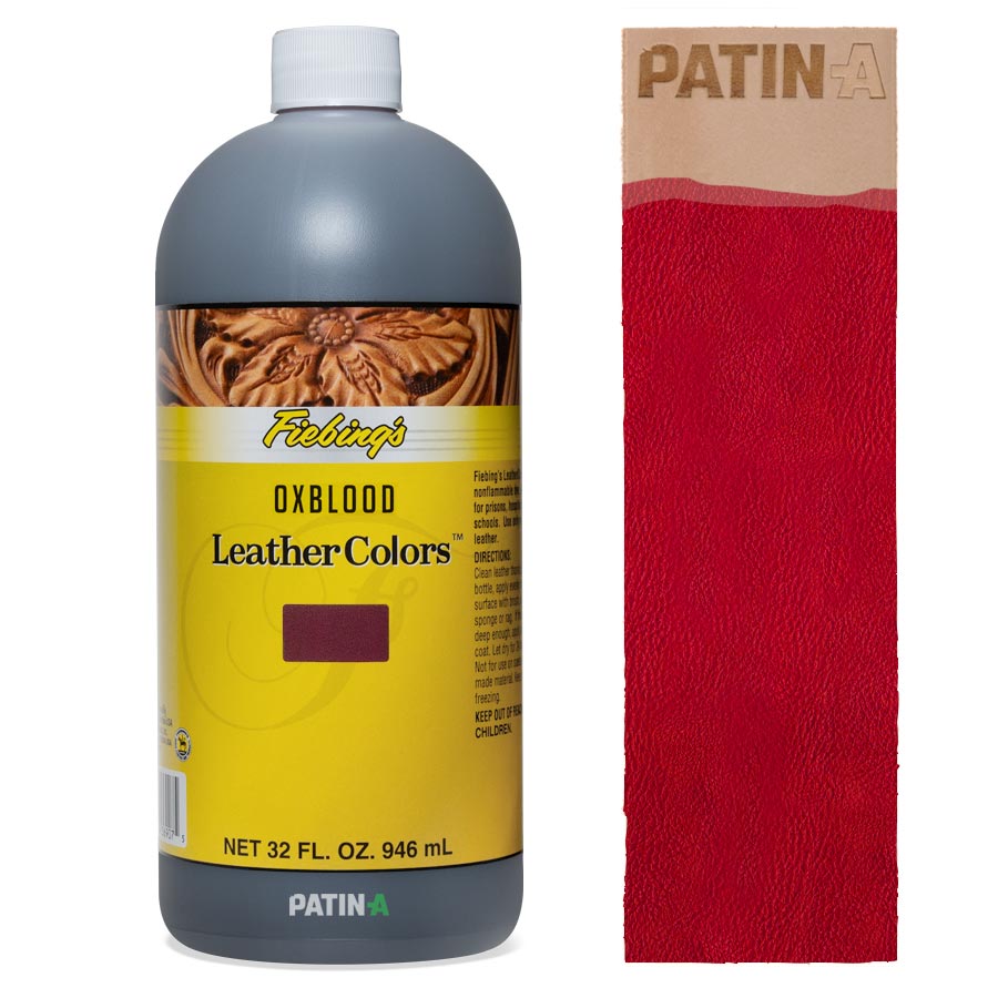 Fiebing's Leather Colors is a non-flammable, non-toxic, deep-penetrating, water-based leather dye. This means that even children can dye leather with this non-toxic dye without any concerns.