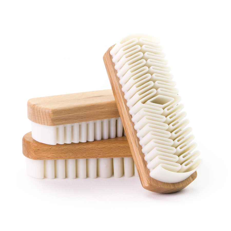Hand-Kreppbürste Redecker Redecker Hand-Kreppbürsten für Nubuk- und Wildleder, zwei Stück