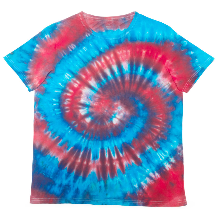 tie-dye-t-shirt-spirale-gebatikt