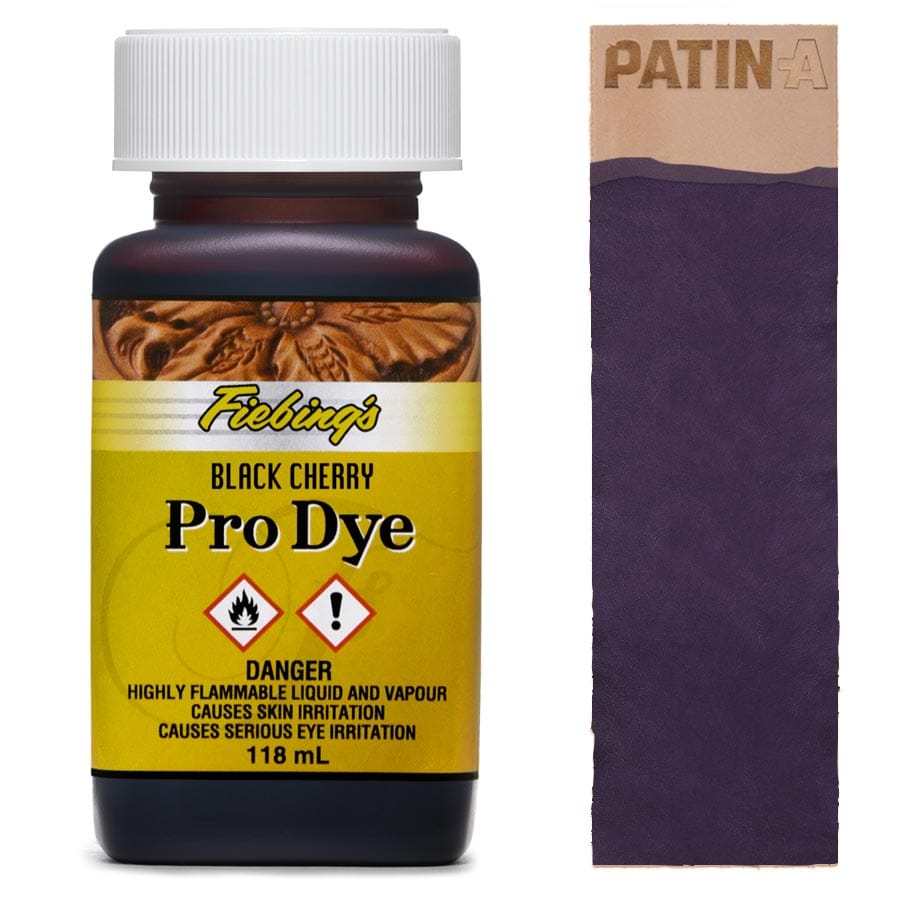 Fiebing’s Pro Dye Lederfarbe ist auf Öl- und Alkoholbasis und gilt in Fachkreisen als beste und hochwertigste Lederfarbe auf dem Markt.