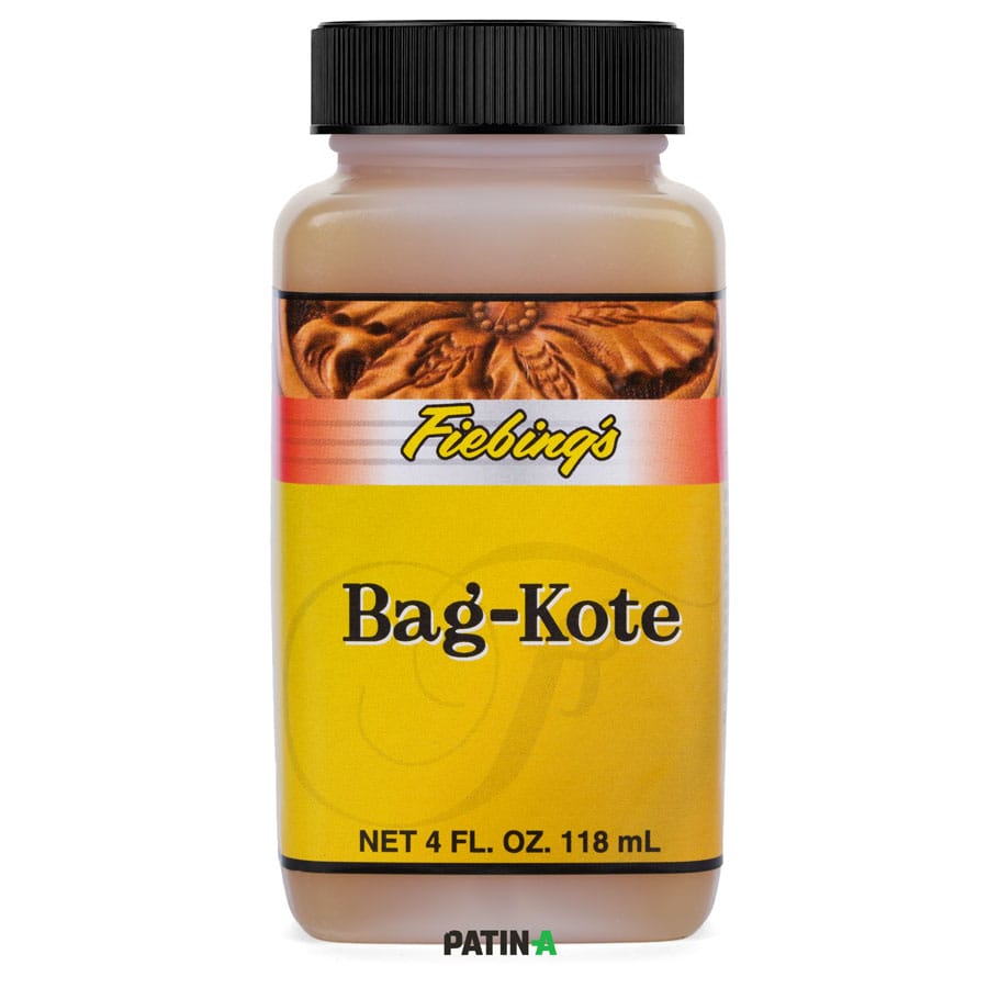 Fiebing's Bag-Kote wird von Sattlern bevorzugt genutzt, wenn eine weiche, satinschimmernde Oberfläche gewünscht wird.