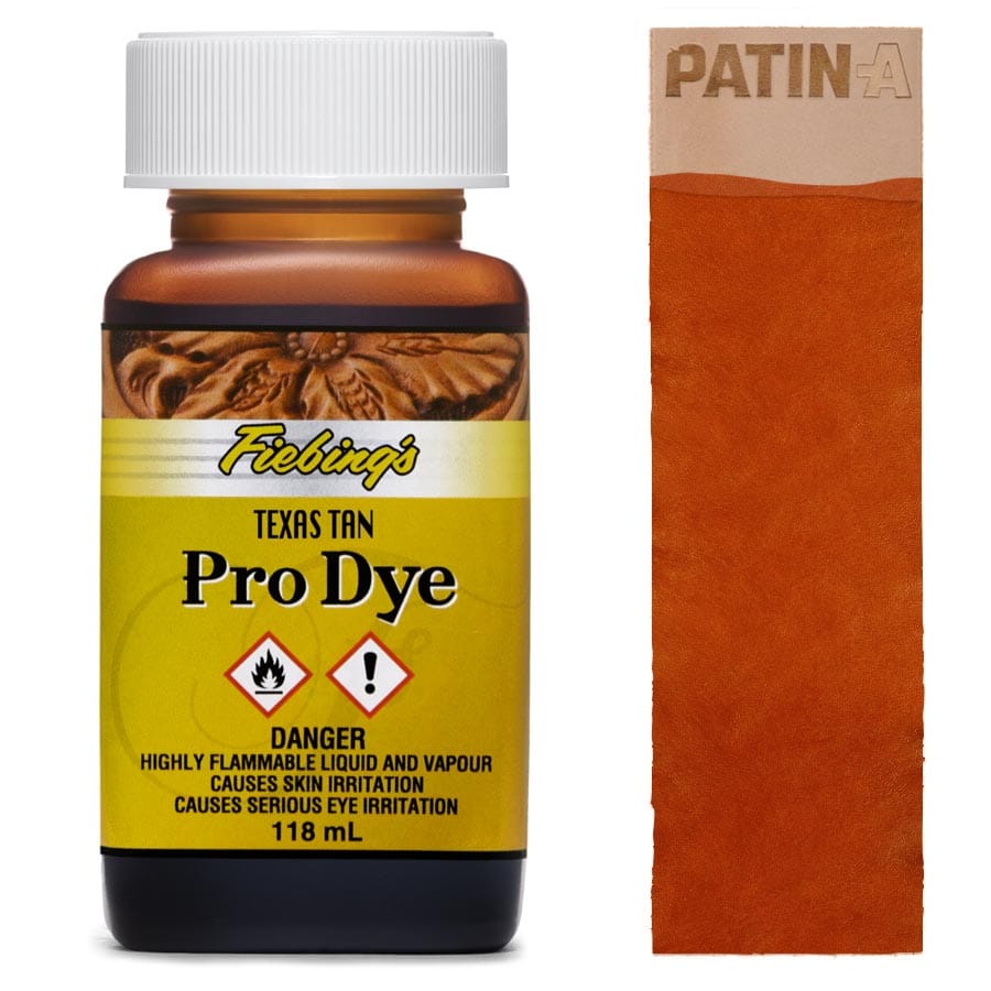 Fiebing’s Pro Dye Lederfarbe ist auf Öl- und Alkoholbasis und gilt in Fachkreisen als beste und hochwertigste Lederfarbe auf dem Markt.