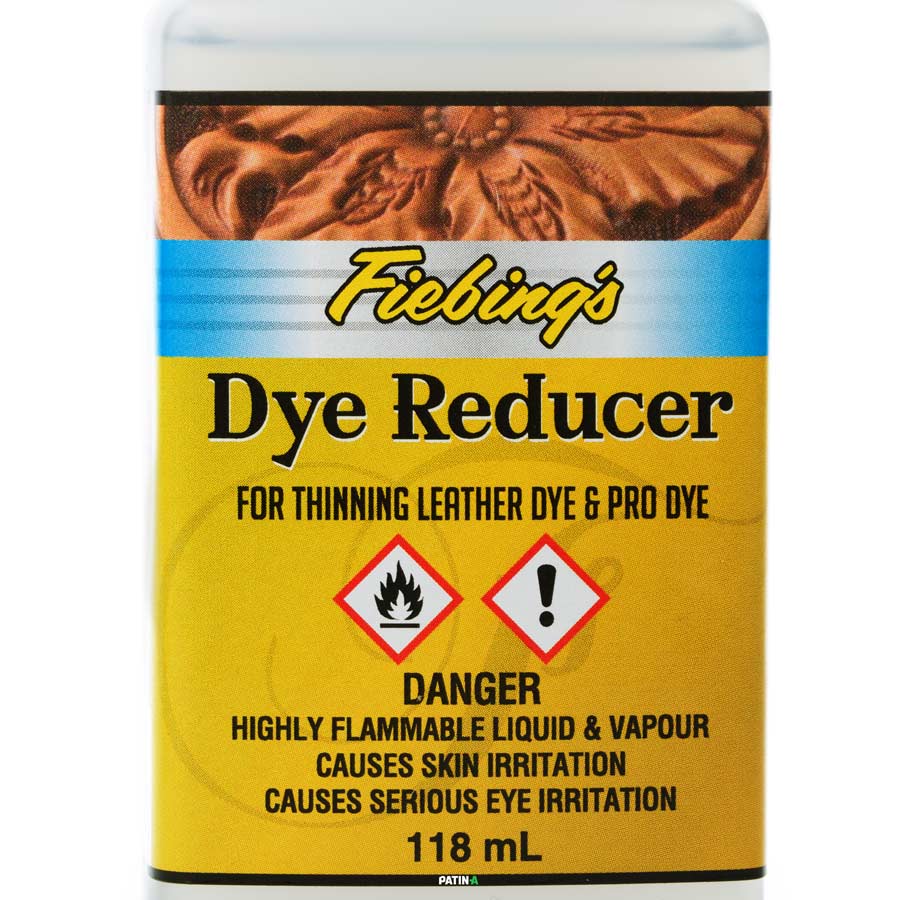 Le diluant pour teinture de cuir Fiebing's est nécessaire pour diluer les teintures pour cuir à base d'alcool ou d'huile, afin de les vaporiser ou de les utiliser comme encre.