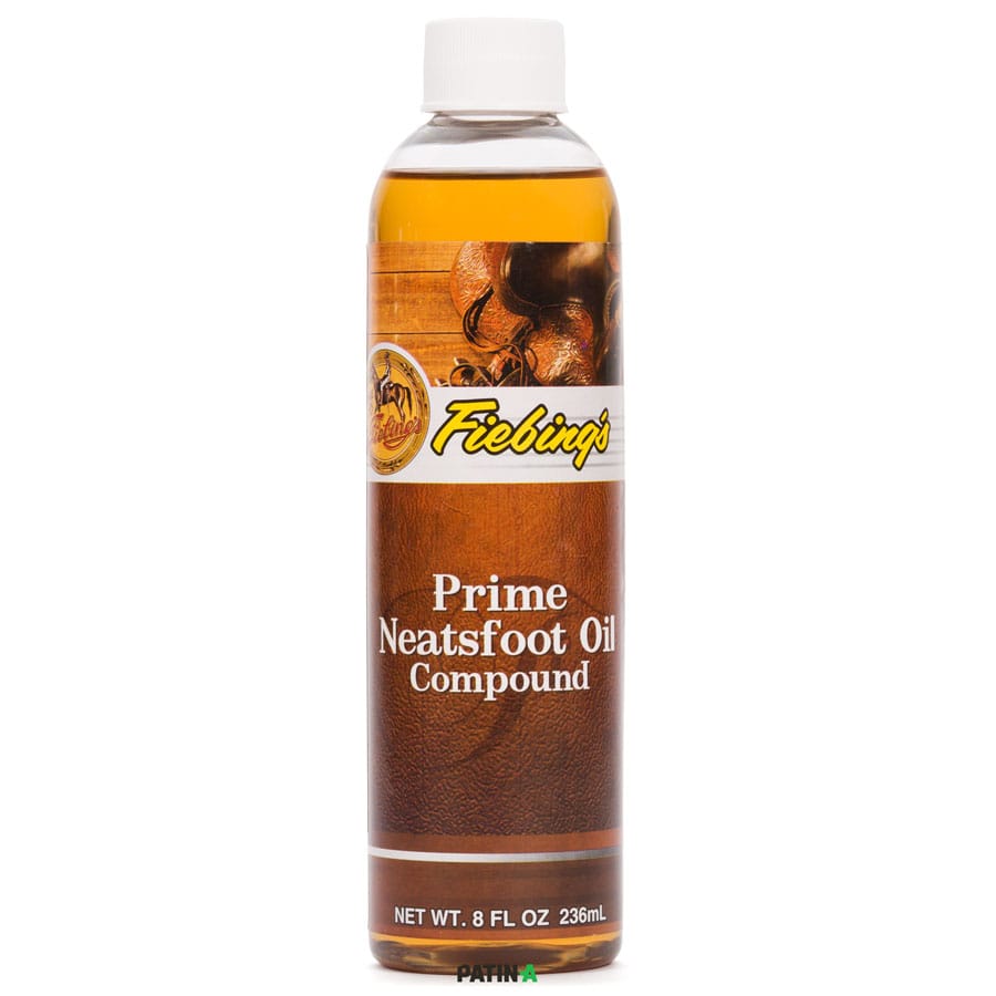 Fiebing's Prime Neatsfoot Oil Compound ist eine Kombination aus hochwertigem Ochsenklauen-Öl und anderen nützlichen, natürlichen und synthetischen Lederölen.