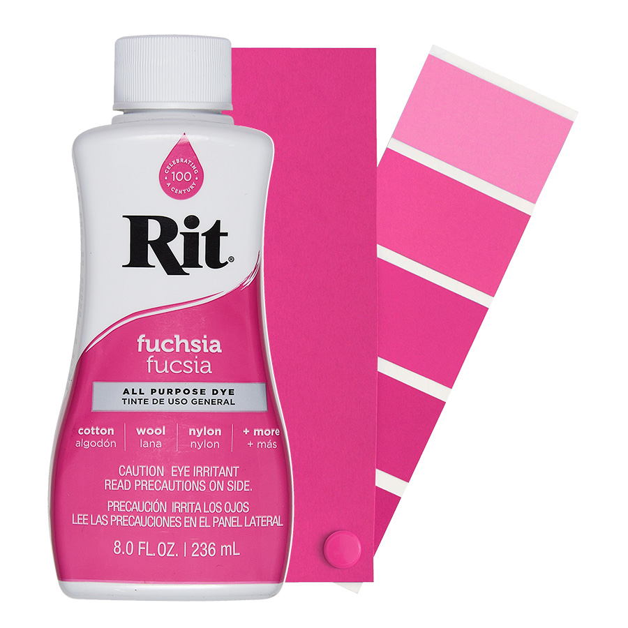 Rit All-Purpose Dye Fuchsia 236 ml Flasche Rit All-Purpose Dye flüssig Fuchsia 236 ml mit Farbverlauf